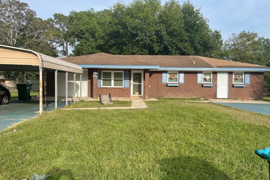 Before renovation — Mobile County home